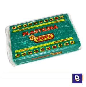 Cubo 6 tacos plastilina jovi 50g surtidos + accesorios - Llibreria Sarri